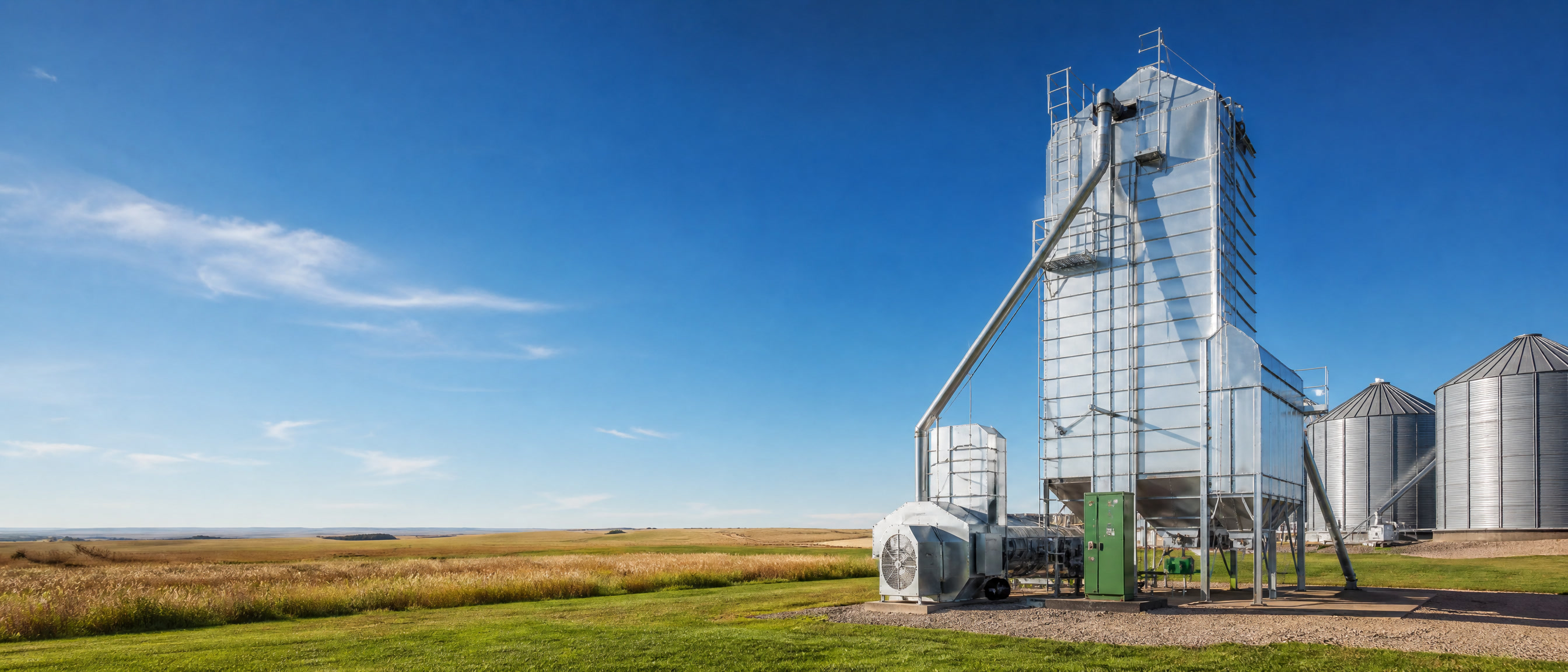 Oakland energy efficient grain drying equipment
